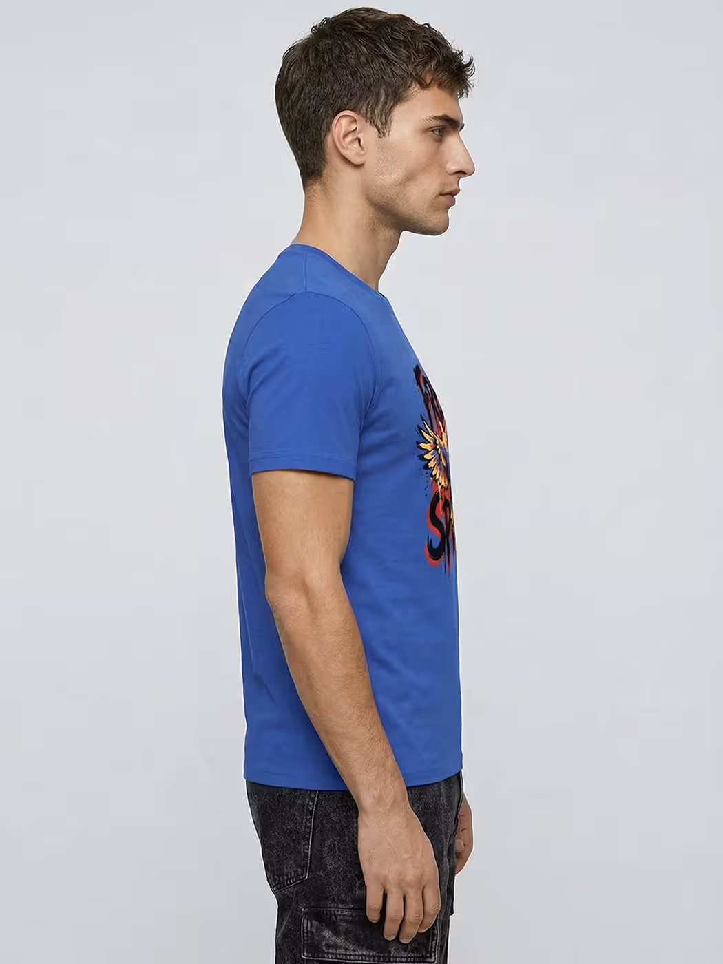 Free Spirit T-Shirt For Men - Half Sleeve 4