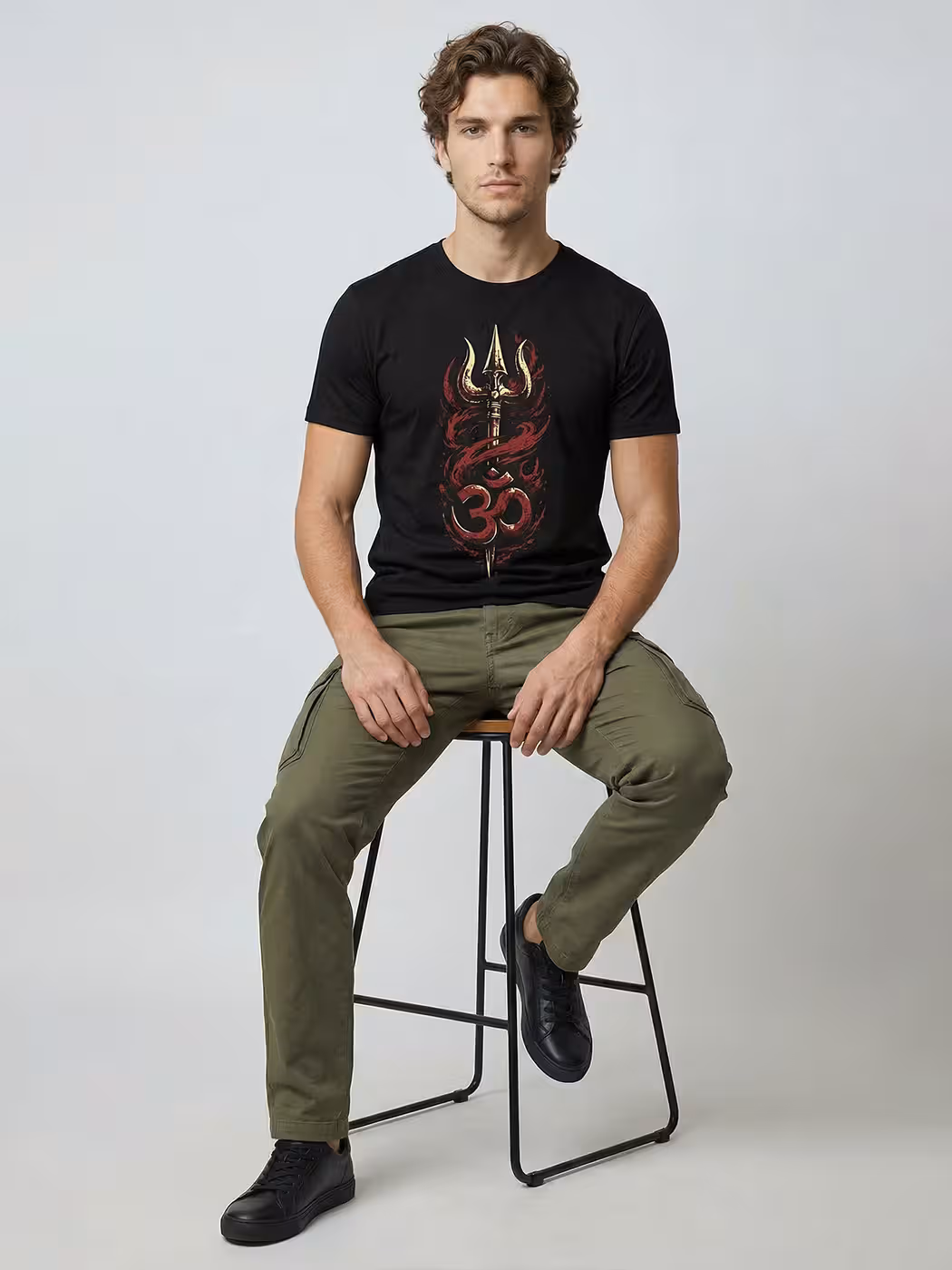 Rudra Spirit T-Shirt For Men - Half Sleeve 5