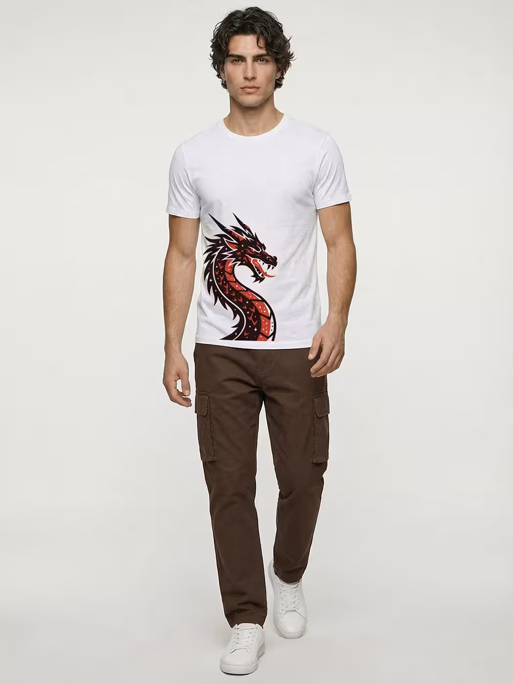 Dragon Rage T-Shirt For Men - Half Sleeve 5