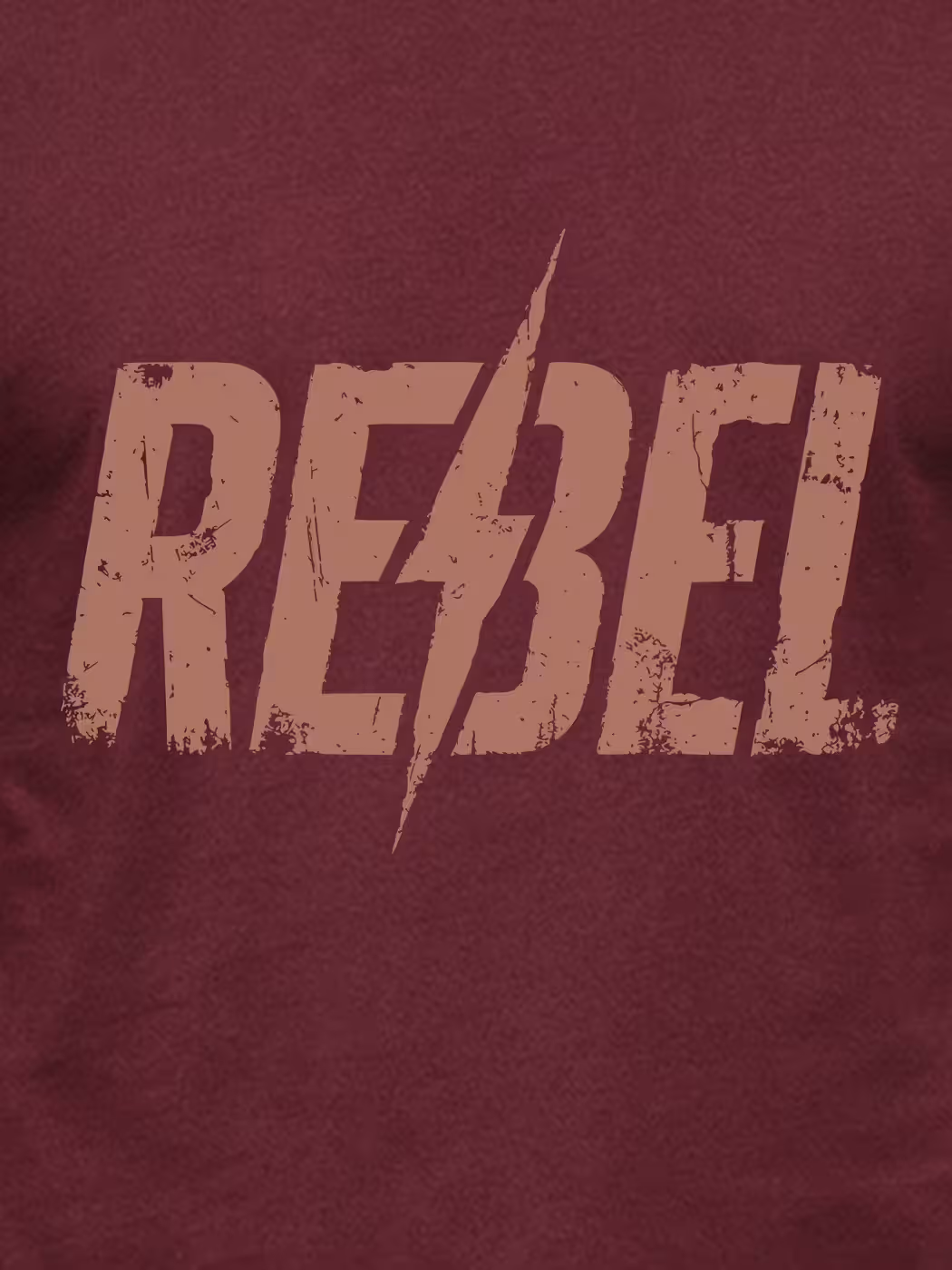 Born Rebel T-Shirt For Men - Half Sleeve 2