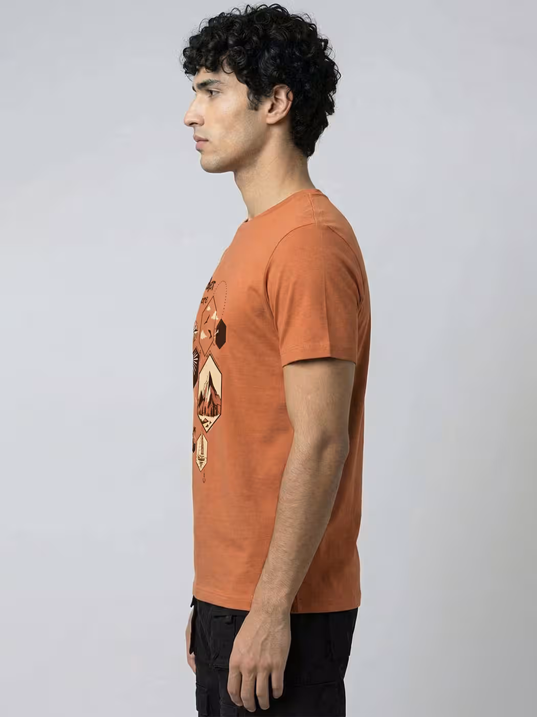 Wander More T-Shirt For Men - Half Sleeve 4