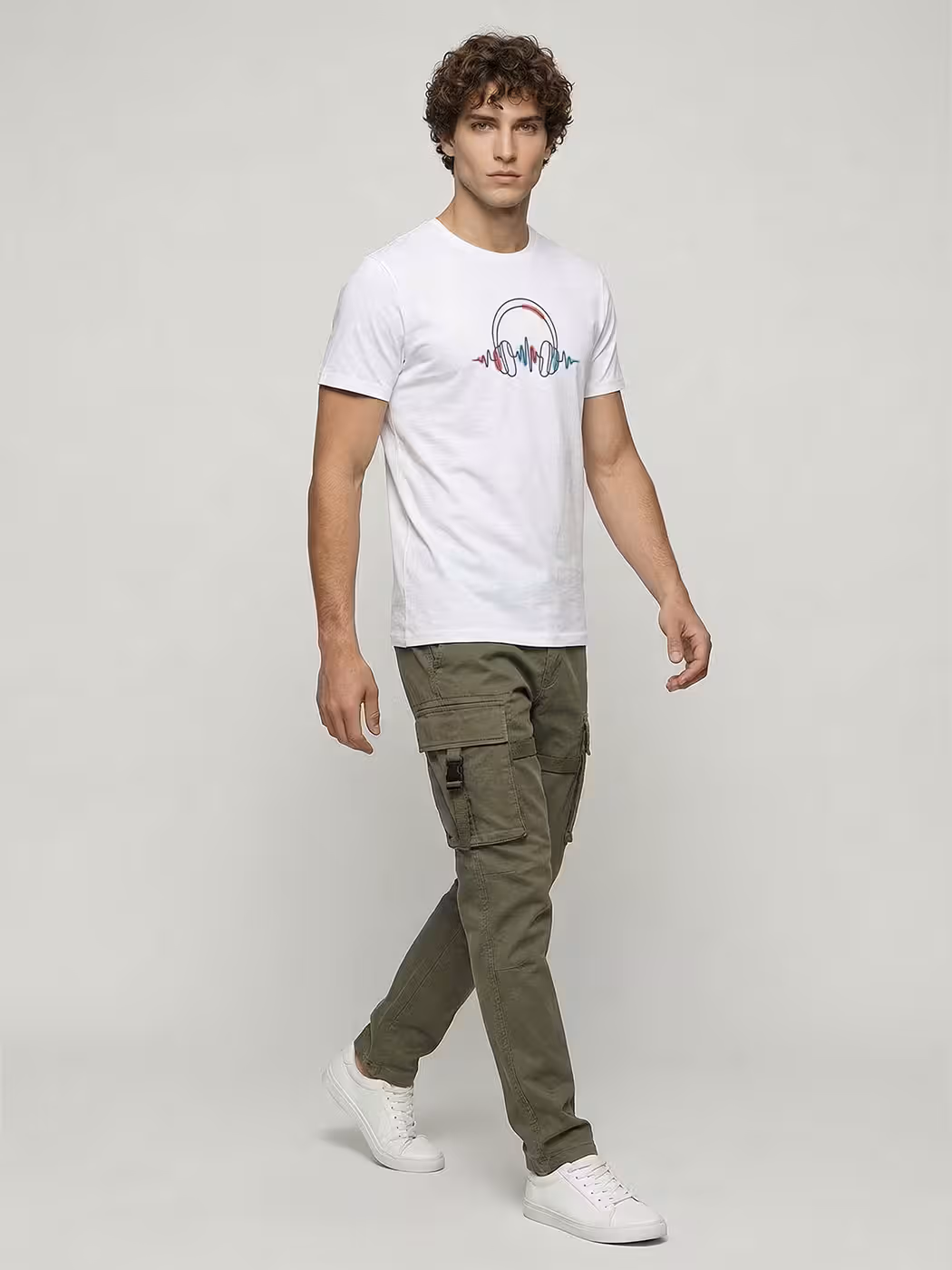 Sound Pulse T-Shirt For Men - Half Sleeve 5