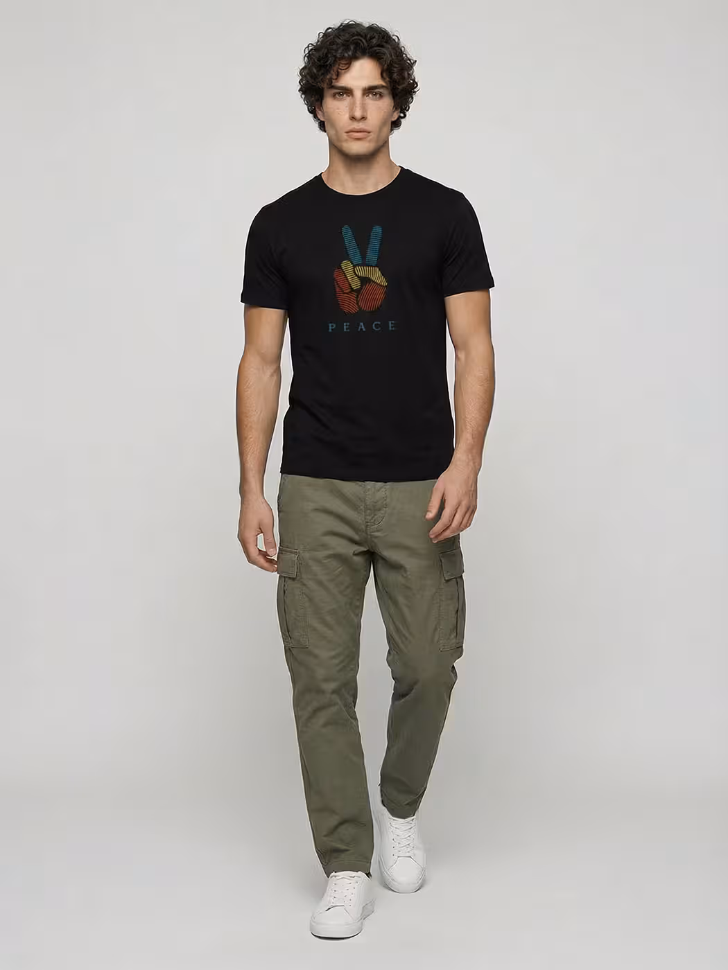 Peace Code T-Shirt For Men - Half Sleeve 5