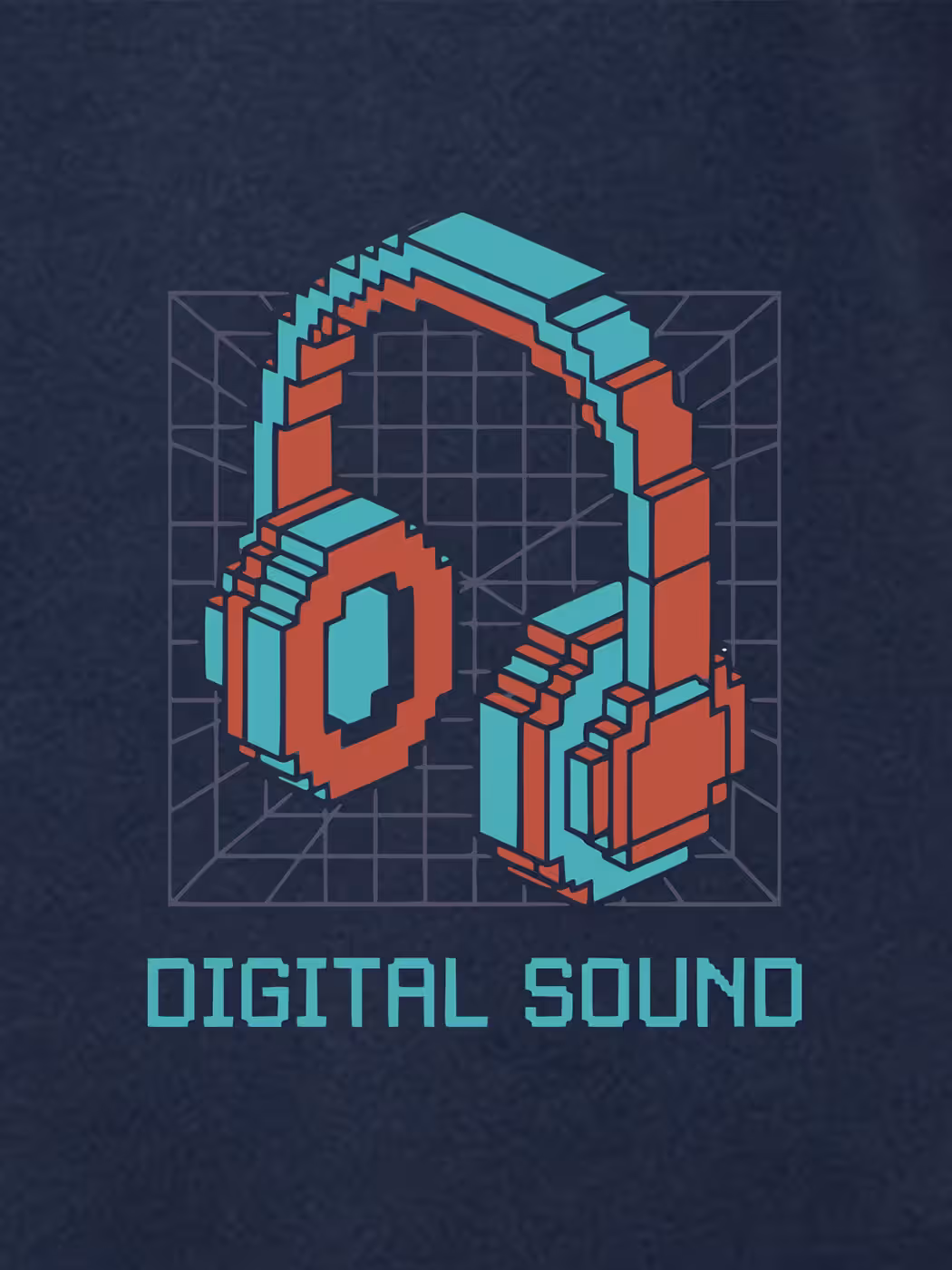 Digital Sound T-Shirt For Men - Half Sleeve 2