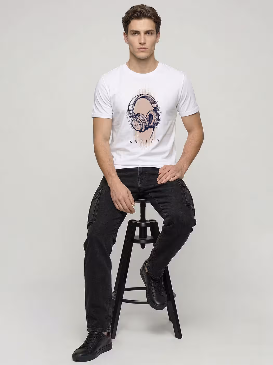 Replay T-Shirt For Men - Half Sleeve 5