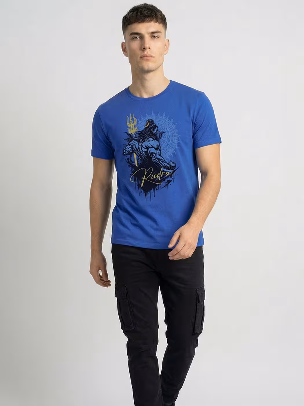 Rudra T-Shirt For Men - Half Sleeve 5