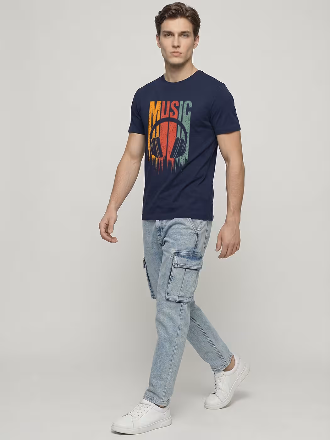 Music T-Shirt For Men - Half Sleeve 5